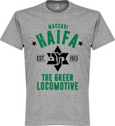 Maccabi Haifa Established T-Shirt - Grijs - XL