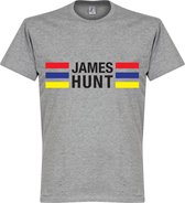 James Hunt Stripes T-Shirt - Grijs - M