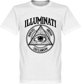 Illuminati T-Shirt - Wit - 5XL