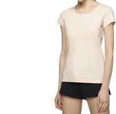 4F Women's T-shirt NOSH4-TSD001-56S, Vrouwen, Roze, T-shirt, maat: XS