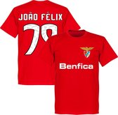 Benfica Joao Felix 79 Team T-Shirt - Rood - 4XL