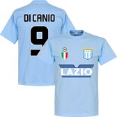 Lazio Roma Di Canio 9 Team T-Shirt - Licht Blauw - XXL