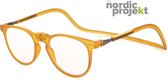 Nordic projekt NPMB Magneet leesbril +2.00 Oranje