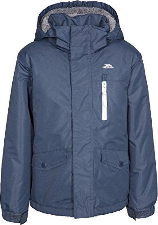 Trespass Childrens Boys Ballast Waterproof Jacket (Navy)