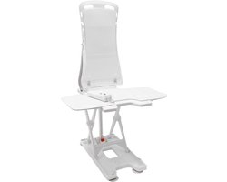 Badlift Bellavita Comfort voor eenvoudig in- en uit bad stappen - met comfort witte bekleding