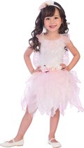 Amscan Kostuum Rose Fairy Meisjes Roze 3-5 Jaar 2-delig
