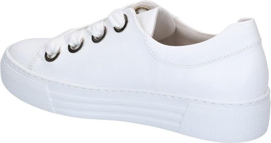 Gabor Dames Lage sneakers 464 - Wit - Maat 40 | bol.com