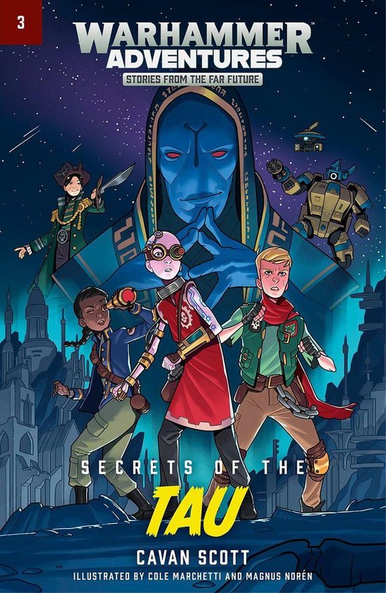 Warped Galaxies 3 - Warhammer Adventures: Secrets of the Tau - cover