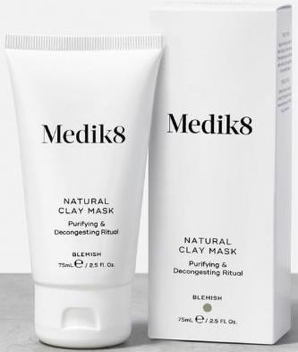 Goedkoopste Medik8 Natural Clay Mask 75ml