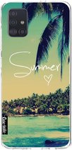 Casetastic Samsung Galaxy A51 (2020) Hoesje - Softcover Hoesje met Design - Summer Love Print