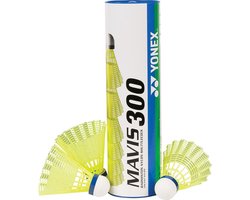 Yonex Mavis 300 6 Shuttels shuttles geel