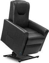 Cecotec 6156 Zwarte Relaxfauteuil met Massage en Sta-Op-Functie