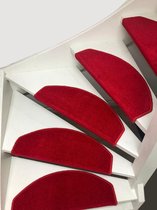 Trapmatten Twist- 65x28 cm- Rood- 15 stuks