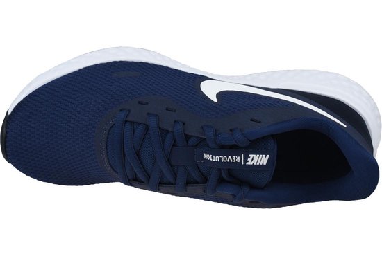Sportschoenen - Maat 43 - Mannen - donkerblauw/wit