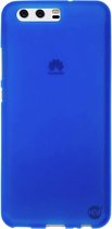 Huawei P10 Mat Blauw Siliconen Gel TPU Cover / hoesje