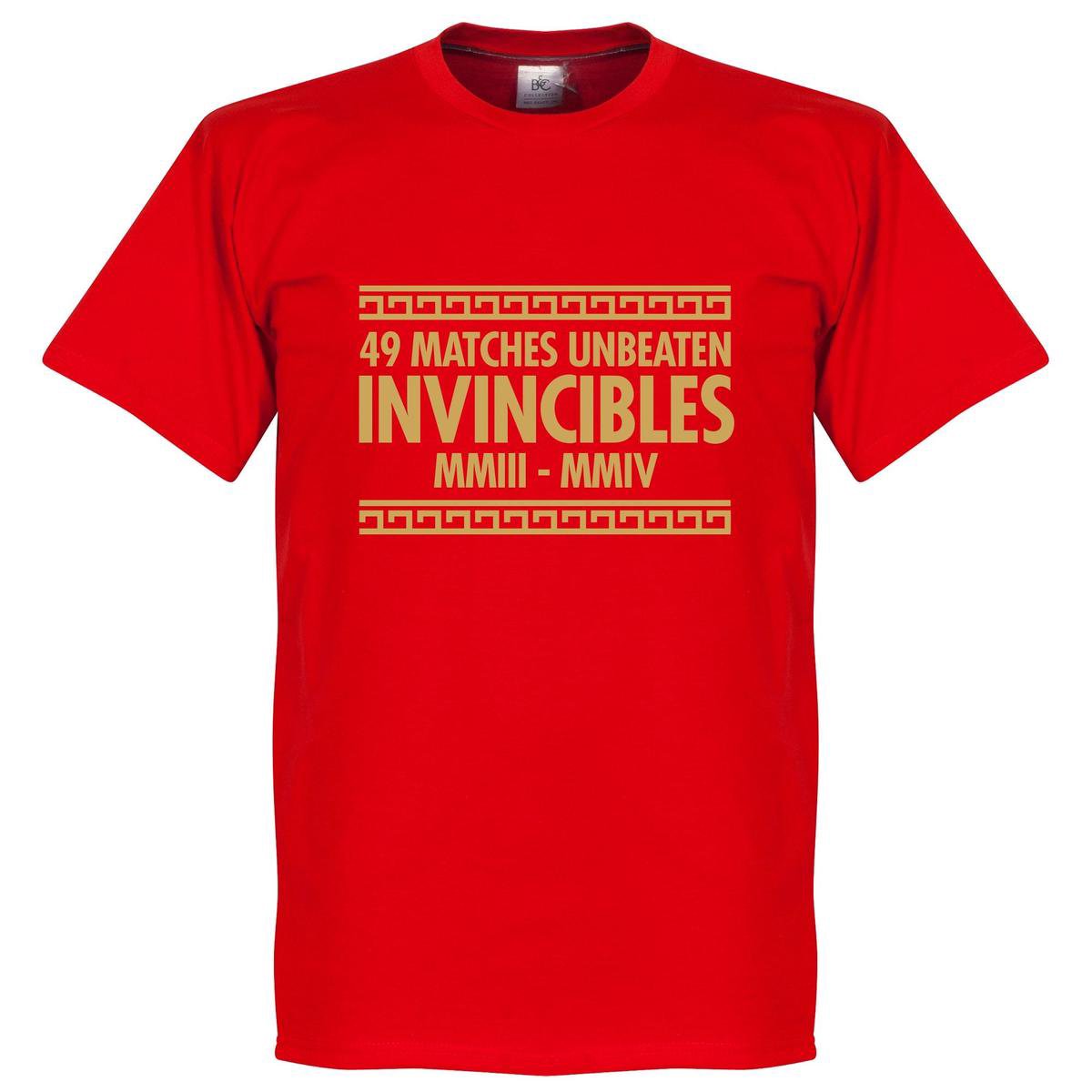 The Invincibles 49 Unbeaten Arsenal T-Shirt - S