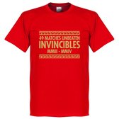 The Invincibles 49 Unbeaten Arsenal T-Shirt - S