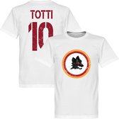 AS Roma Vintage Logo Totti T-Shirt - L