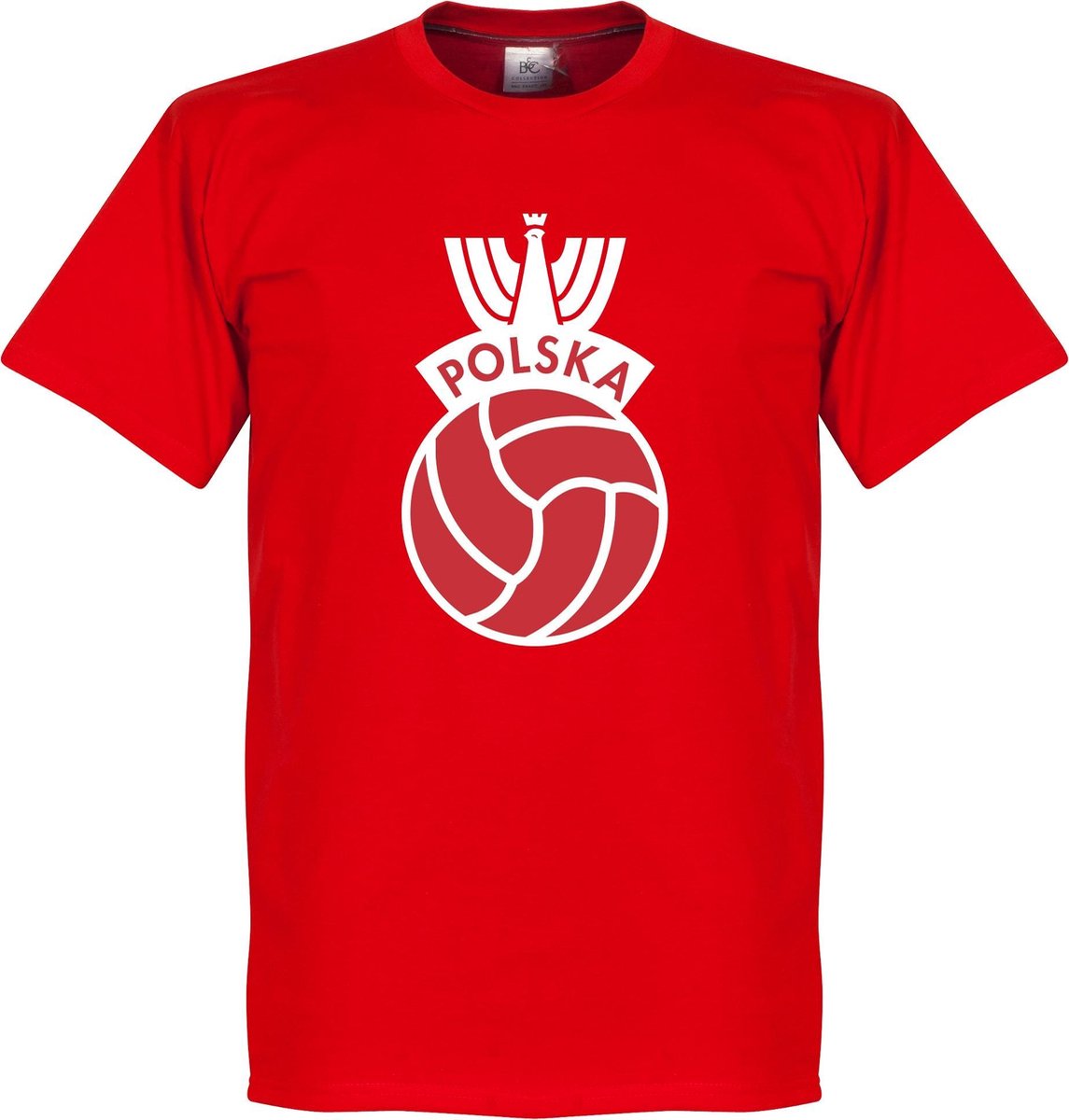 Polen Vintage Logo T-Shirt - Rood - XXL