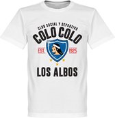 Colo Colo Established T-Shirt - Wit - XXL