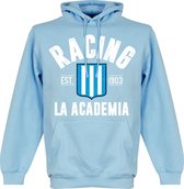 Racing Club Established Hooded Sweater - Lichtblauw - M