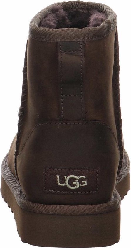 UGG Classic Mini Leather Dames Laarzen Chocolate Maat 41 UGG Classic Mini Leather Dames Laarzen Chocolate Maat 41