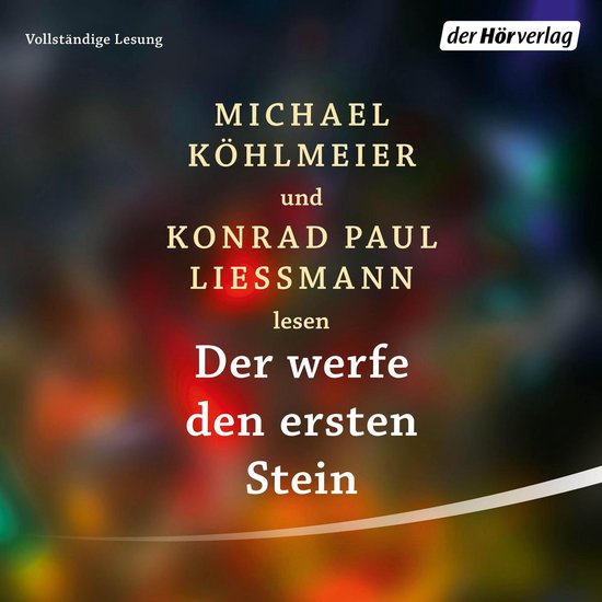 Der werfe den ersten Stein - cover
