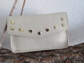 Leren crossbody tasje