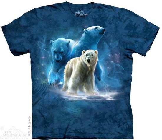 The Mountain T-shirt Polar Collage T-shirt unisexe Taille XL