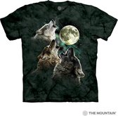 KIDS T-shirt Three Wolf Moon L