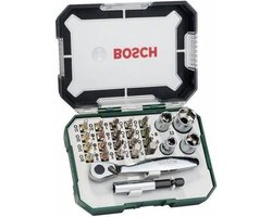 Bosch X-Line bitset- en ratelset 26-delig