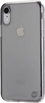 iPhone XR siliconenhoesje zwart transparant / Siliconen Gel TPU / Back Cover / Hoesje iPhone XR zwart doorzichtig