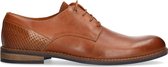 Mitchel Nette schoenen Cognac Heren Veterschoenen - Cognac - maat 41