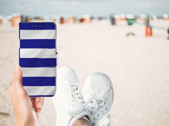 Portefeuille Xiaomi Redmi 8A Flip Housse Étui Drapeau Grec