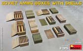 1:35 MiniArt 35261 Soviet Ammo Boxes with Shells Plastic kit