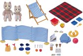foto van Sylvanian Families 4870-Dag Aan Zee  - Speelfigurenset