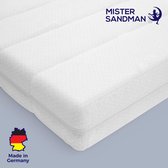 Mister Sandman traagschuim topmatras - 80 x 200 cm - premium tijk - 5cm hoog - visco memory foam