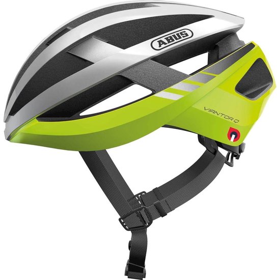 Abus Viantor Fietshelm - Maat M (52-58cm) - Quin neon yellow