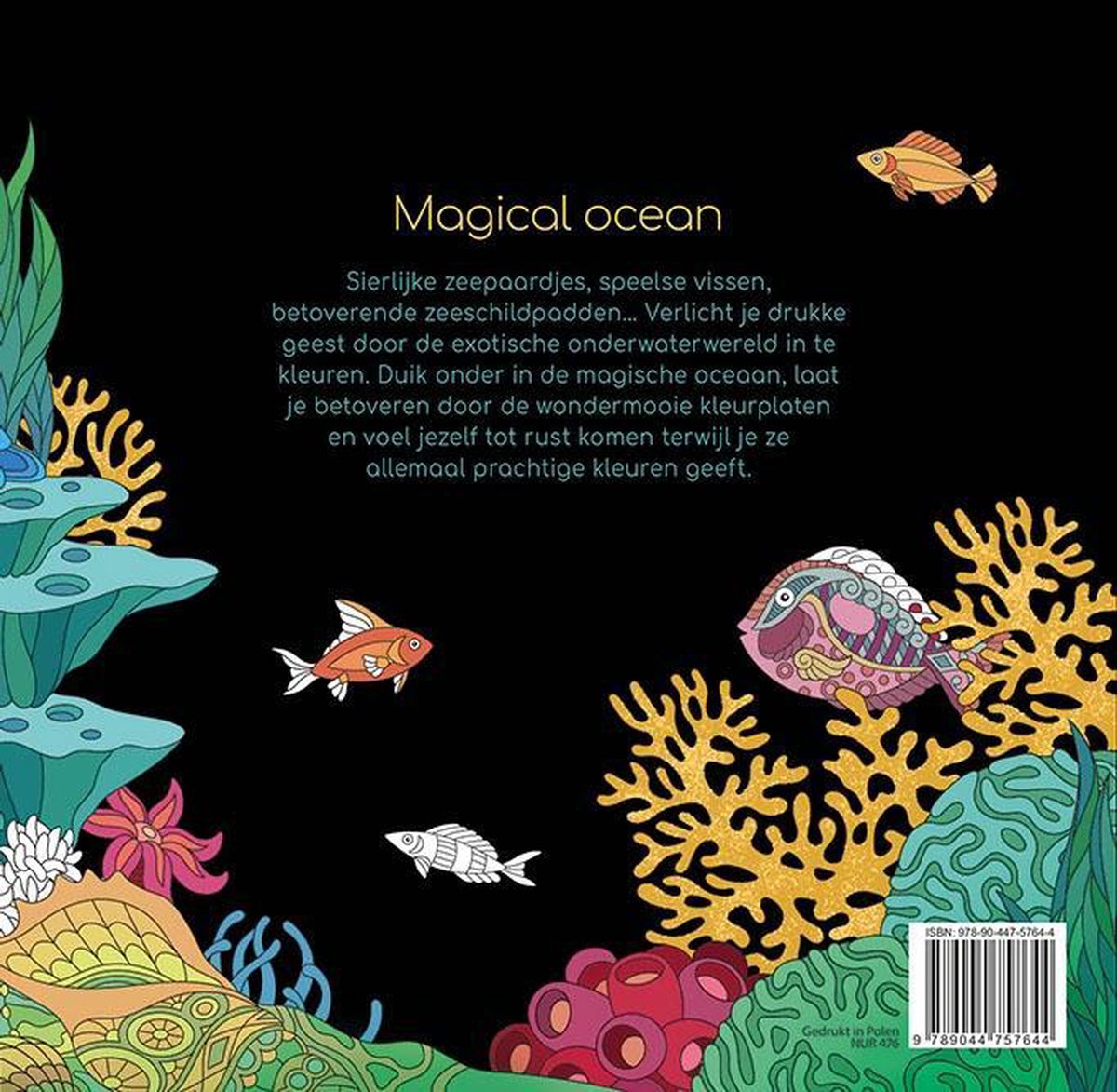 Kleuren voor volwassenen  -   Magical ocean