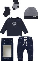 Noppies Cadeauset (5delig) Broek JOEL Shirt AMANDA, Mutsje en sokken - Maat 56