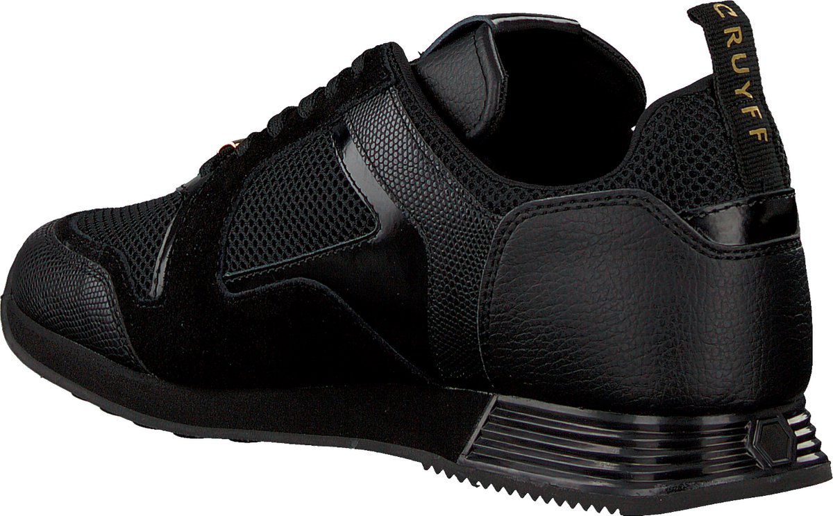 Cruyff Classics Heren Lage sneakers Lusso - Zwart - Maat 45 | bol.com