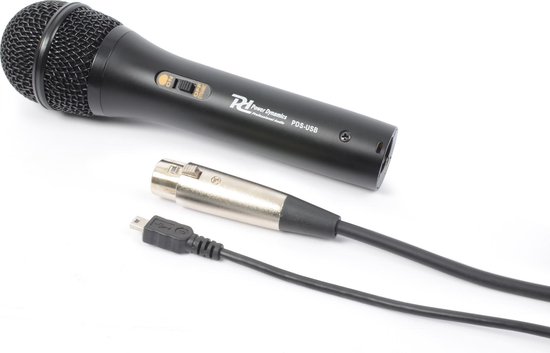 Power Dynamics PDS-USB Microfoon met USB en XLR aansluiting | bol.com