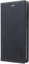 Samsung Galaxy S8 Blue Moon Flip Wallet Case Donker Blauw