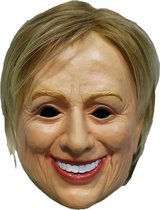 Hillary Clinton masker (vrouwenmasker met blond haar)