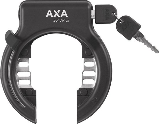 Ringslot Axa Solid - Zwart – Fietsonderdelen Outlet
