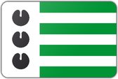 Vlag gemeente Bloemendaal - 200 x 300 cm - Polyester