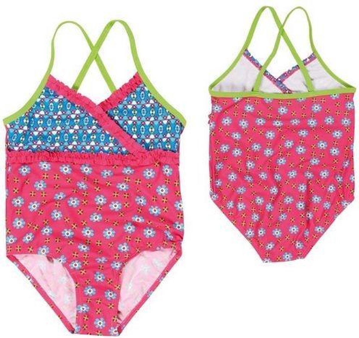 Playshoes UV badpak Kinderen Bloemen - Roze — afbeelding 3
