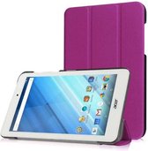 Acer Iconia One 7 B1-770 Tri-Fold Book Case Paars