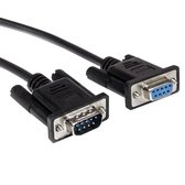 StarTech.com Câble série DB9 RS232 noir en liaison directe 1 m - M/F