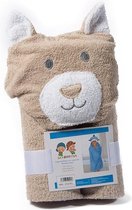Gamberritos Badcape 60 X 100 Cm Hond Bruin